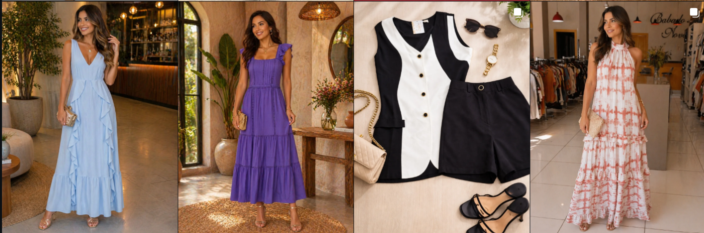 Boutique babado novo