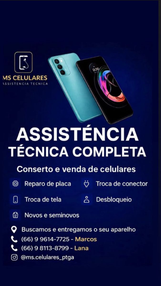 Assistência Técnica Completa - MS Celulares